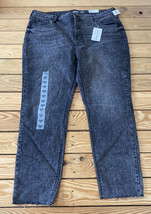old navy NWT $44.99 women’s rockstar super skinny jeans size 18 black H10 - £13.91 GBP