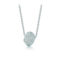 Tiffany Twist Sterling Silver Knot Necklace  - $120.00