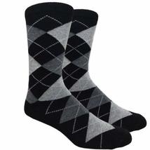 Men&#39;s FineFit Arygle Dress Trouser Socks Assorted Colors - You Choose! (Heather  - £5.78 GBP+