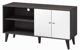 Amidon TV Stand 47.3&quot; - Modern Entertainment Center Dark Gray/White - $2,534.84 MXN