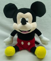 Walt Disney MICKEY MOUSE 10&quot; PLUSH PIGGY BANK Stuffed Animal Toy - £14.33 GBP