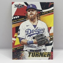 2022 Topps Fire Baseball Justin Turner Base #182 Los Angeles Dodgers - £1.57 GBP