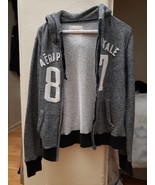 Aeropostale Boys Grey zip up hoodie medium - $512.99 MXN