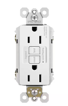 10 Pck Legrand Radiant (1597TRW) Duplex Self-Test Receptacle 15A 125VAC ... - $129.00