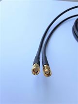 LMR-240 (LSR-240} SMA MALE to SMA MALE Coaxial RF Pigtail Cable 50 ohms lot - $12.00+