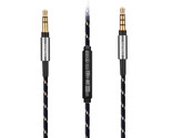 Audio nylon Cable with Mic For Hifiman Edition S Deva HE-R10 HE-R10P Dev... - $15.99