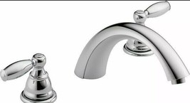 Peerless Two Handle Roman Tub Faucet Trim Kit ~ Chrome Deck Mounted ~ Cl... - $50.54