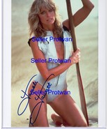 Farrah Fawcett Vintage Autographed COA 70s Swimsuit Poster 8x10 Color Photo - £719.99 GBP