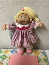 Vintage Cabbage Patch Kid Head Mold #3 Lemon Side Pony Green Eyes OK Factory - £147.88 GBP