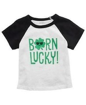 First Impressions Boys Born Lucky Graphic T-Shirt, Size 3T - £6.74 GBP