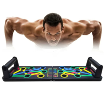 New 14-in-1 Push Up Workout Gym Station Rack Board, for Exercise and Tra... - £23.29 GBP
