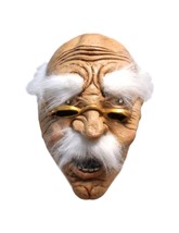 Halloween Bad Grampa Wrinkled Face Glasses Cool Old Man Cosplay Latex Ma... - $251.38 MXN