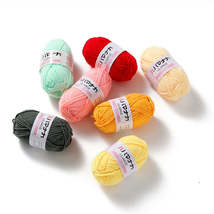 Colorful Acrylic yarn Crochet thread, 1 Roll 25 Grams - £3.49 GBP