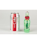*Coca Cola plastic Christmas Bottle with Tree 1995 - $108.71 MXN