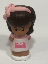 Fisher Price Little People MIA Skinny Style Figure Pink Headband White A... - $8.50