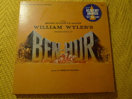 BENHUR WILLIAM WYLERS RECORD SALE Miklos Rozsa Music Album Stereo Records - $277.32 MXN