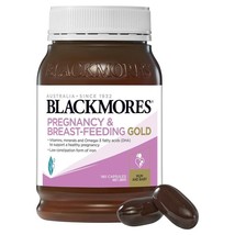 Blackmores Pregnancy &amp; Breastfeeding Gold Vitamin 180 Capsules - £33.80 GBP