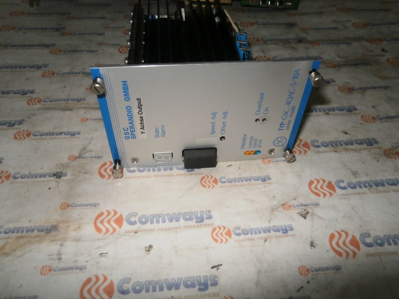 GSC-4QAC-5/10A 420A-011/4Q-AC-5/10A GSC Sperandio GMBH/Kern GMbh Y Achse... - $3,208.56