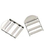 Fujiyuan 10 PCS 1&quot; 25mm Triglides Locks Metal Tension Slide Strapping Cr... - $90.40 MXN