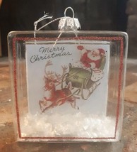 Bethany Lowe Christmas &quot;Vintage Merry Christmas Box Ornament&quot; LO6471 - £13.66 GBP