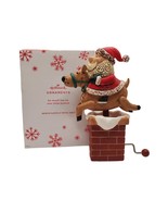 Hallmark Christmas Ornament 2022 GIDDY UP SANTA Sharon Visker Artist  H39 - $11.26