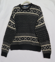 Polo Ralph Lauren Hand Knit Wool Sweater Button Flap Shoulder Mens Sz XX... - £166.91 GBP