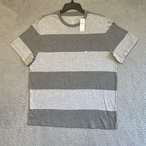 Nwt Men&#39;s Large Gray American Eagle Super Soft Standard Fit Shirt 100% Cotton - £9.34 GBP
