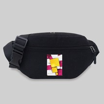 2 new women s waist bag men chest messenger bags outdoor sport crossbody bag 3d pattern thumb200