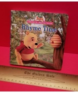 Disney Pooh Hardcover Board Book Rhyme Time Fiction Picture Storybook Wi... - £4.54 GBP