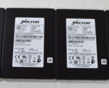 Lot of 4 Micron 1100 256GB SATA 6Gbp/s MTFDDAK256TBN 2.5&quot; Solid State Drive - $56.06