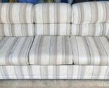 Vintage Dream Rest Bassett Furniture Sleeper Sofa Couch Sturdy Fabric - $149.99