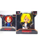 Chucky &amp; Bride Doll Vinyl Figure Set Chucky Good-Guy Culturefly Hallowee... - $23.33