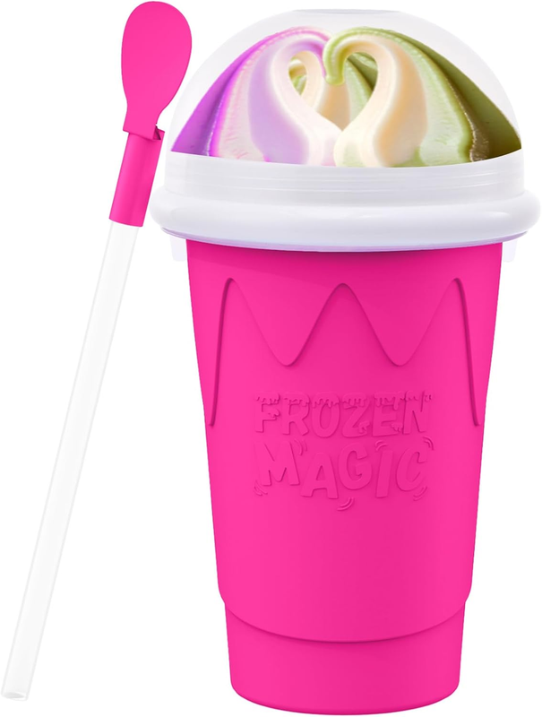 500ML Slushie Maker Cups, Magic Quick Frozen Smoothies Cup for Homemade Milk Sha Item image 12