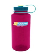 Nalgene Sustain 32oz Wide Mouth Bottle (Eggplant) Recycled Reusable - $16.12