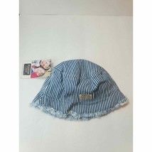 Infant Baby Toddler OshKosh B Gosh Jean Conductor Stripe Hat vtg stock new nwt - £15.73 GBP
