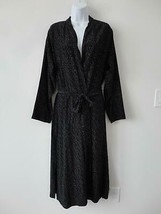 New Eileen Fisher Black Morse Code Tencel Viscose Kimono Jacket Medium M - £96.91 GBP