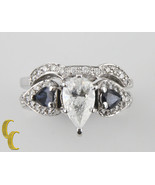 Authenticity Guarantee

2.00 carat Diamond &amp; Sapphire 18k White Gold Wed... - $15,939.79 CAD