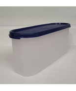 Tupperware Modular Mates Super Oval #2 (7.5-Cup) Container #2400 Blue Seal - $9.49