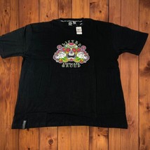 NWT LRG Lifted Research Group Sugar Skull Black Graphic T-Shirt Size 2XL - $39.60