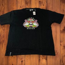 NWT LRG Lifted Research Group Sugar Skull Black Graphic T-Shirt Size 2XL - £28.30 GBP