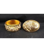 Gold Trinket Box By Gargoylery Studio Hand-Laid Gilding   BEAUTIFUL  Sel... - $48.00