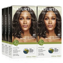 Naturtint Permanent Hair Color 4N Natural Chestnut (Pack of - £84.36 GBP