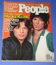THE ROLLING STONES PEOPLE WEEKLY MAGAZINE VINTAGE 1977 - £23.48 GBP