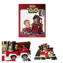 Trio Fire Station by Fisher-Price Near Complete 2009 P6833 - EUC - £19.06 GBP