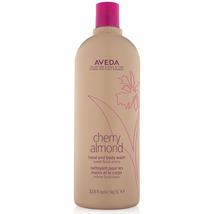 Aveda cherry almond hand and body wash 33.8oz /1L - £64.09 GBP