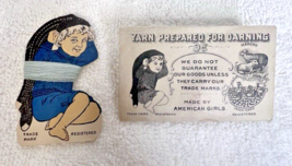 Antique Little Mischief Hoses Yarn for Darning Sewing Paper Doll Tiny En... - $360.96 MXN