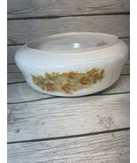 Vintage 1960s-70s Floral Flower Globe Light Fixture Cover 3" 9”Opening - $34.65