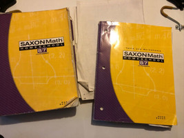 Saxon Math 8/7 Student Textbook Solutions Manual Tests &amp; Worksheets 3rd Edition - £25.76 GBP