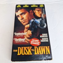 From Dusk Till Dawn (VHS, 1996, With Bonus Footage) Quentin Tarantino HORROR - £5.53 GBP