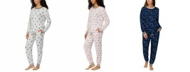 Disney Womens 2 Piece Cozy Pajama Set - £19.01 GBP